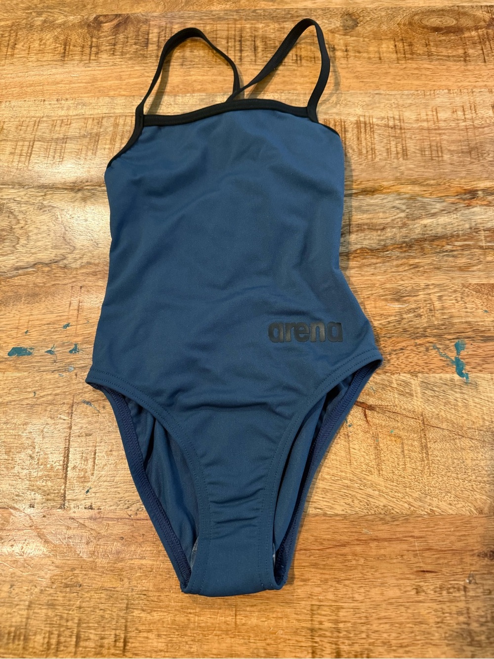 Arena Solid Light Drop Back Swimsuit Size 3T NWT